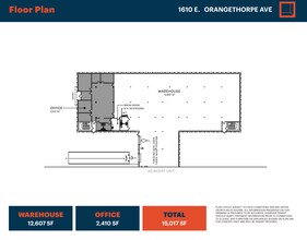 1610 E Orangethorpe Ave, Fullerton, CA for lease Floor Plan- Image 2 of 2