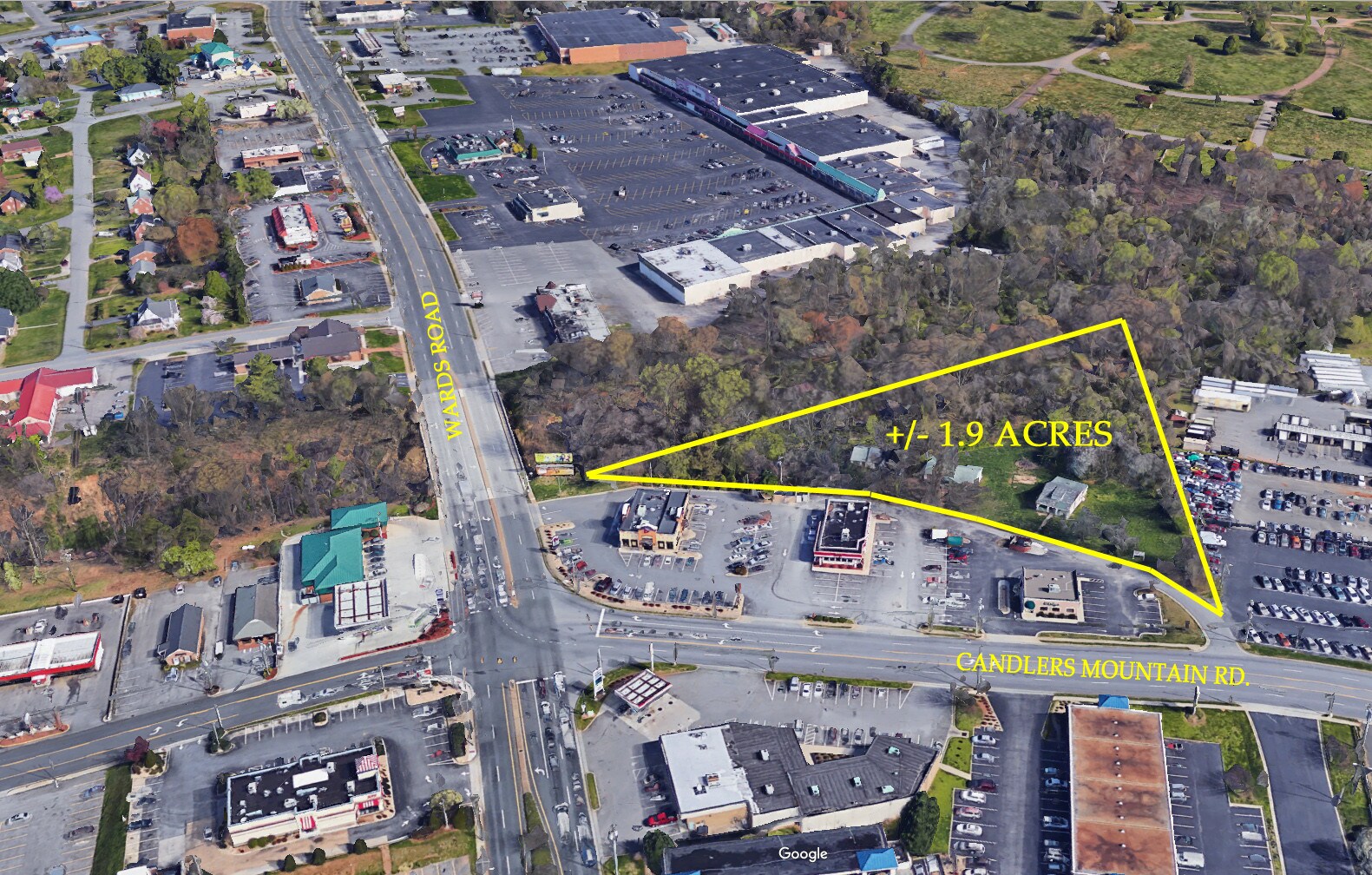 14-17 Short St, Lynchburg, VA for sale Aerial- Image 1 of 1