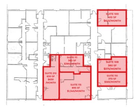 8220 Travis St, Overland Park, KS for lease Floor Plan- Image 1 of 1