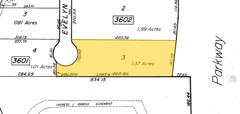 352 Evelyn St, Paramus, NJ for lease - Plat Map - Image 3 of 3