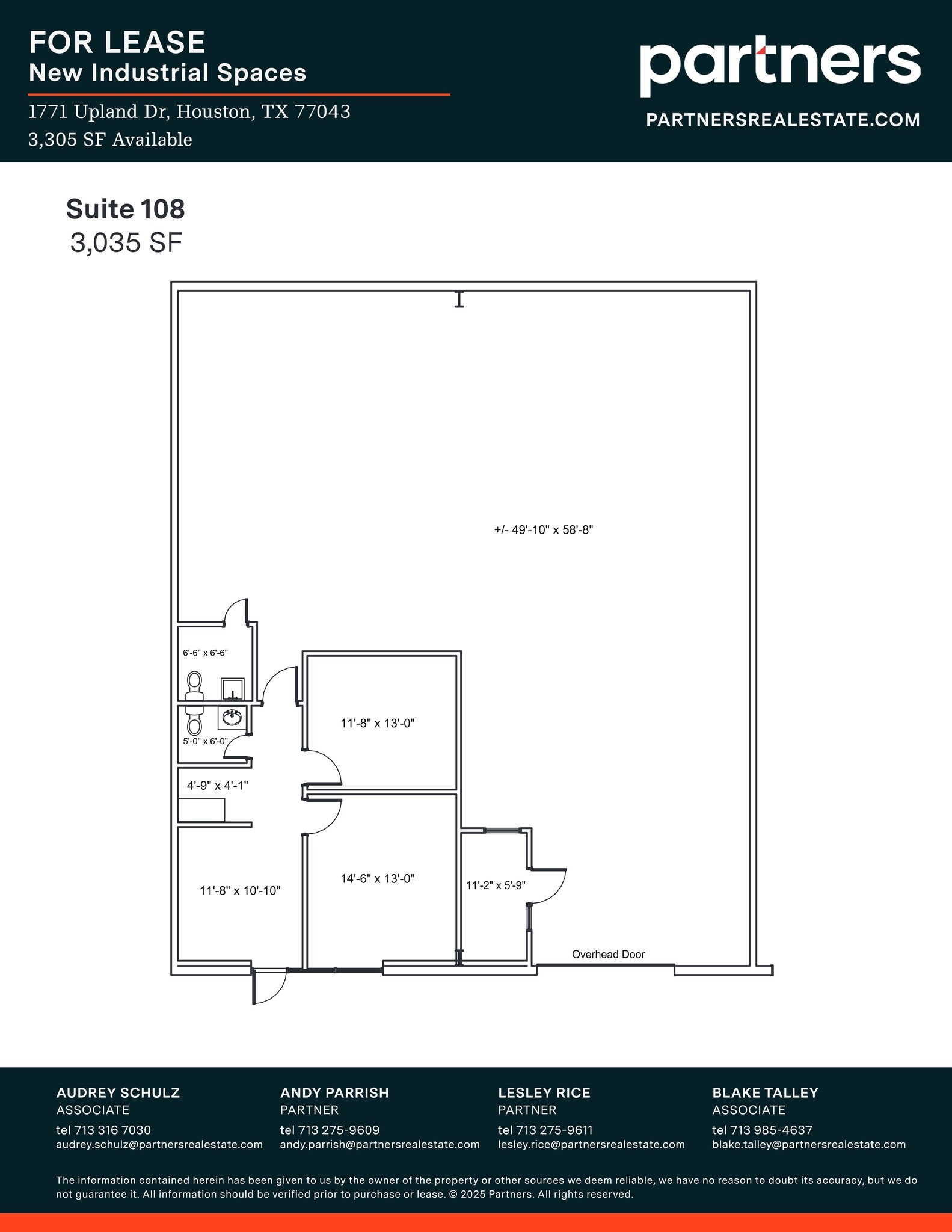 1771 Upland Dr, Houston, TX for lease Site Plan- Image 1 of 1