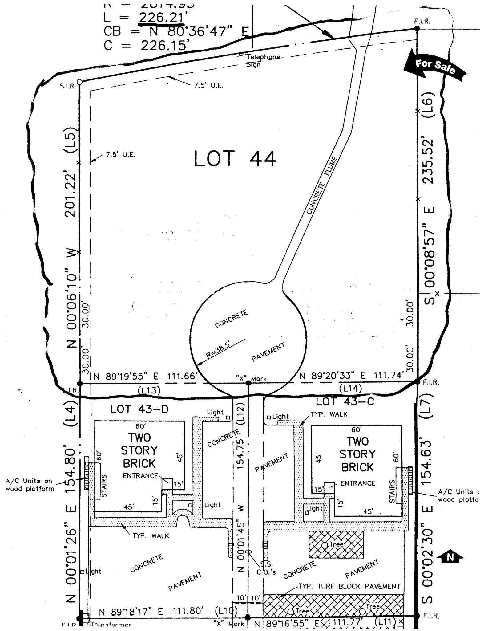 1305 W Abram Rd, Arlington, TX for sale Plat Map- Image 1 of 1