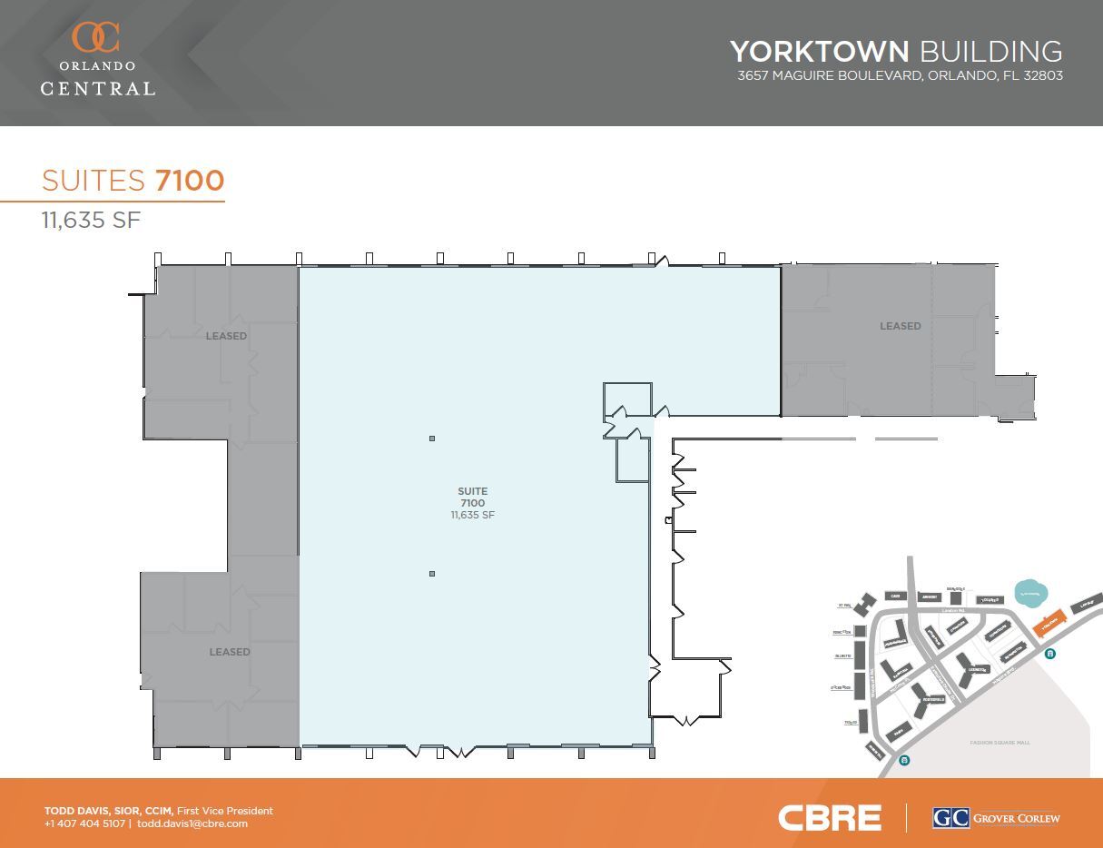 3191 Maguire Blvd, Orlando, FL for lease Floor Plan- Image 1 of 1