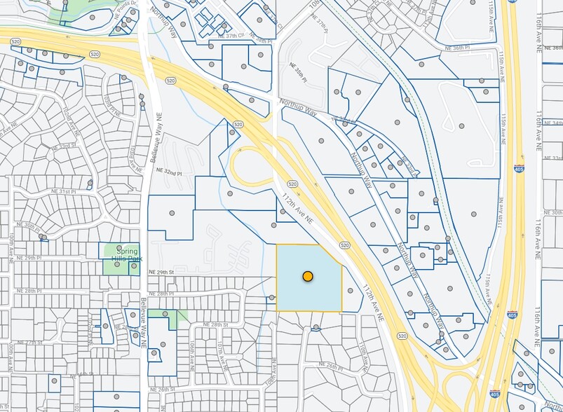 3009 112th Ave NE, Bellevue, WA for lease - Plat Map - Image 1 of 1