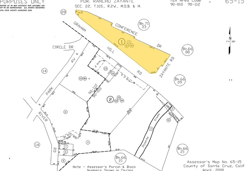 6060 Graham Hill Rd, Felton, CA for lease - Plat Map - Image 2 of 4