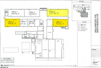 2800 Airport Ave, Santa Monica, CA for lease Floor Plan- Image 1 of 4