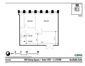 1175 Peachtree St NE, Atlanta, GA for lease Floor Plan- Image 1 of 1