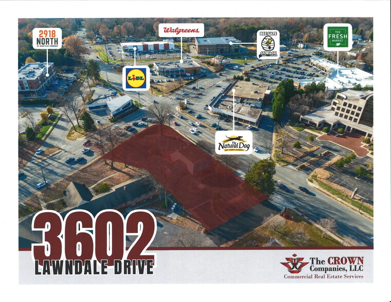 3602 Lawndale Dr, Greensboro, NC for lease - Primary Photo - Image 1 of 1