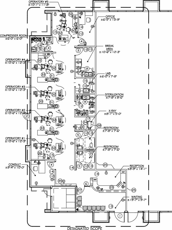 2525 W Carefree Hwy, Phoenix, AZ 85085 - Unit 108 -  - Floor Plan - Image 1 of 6