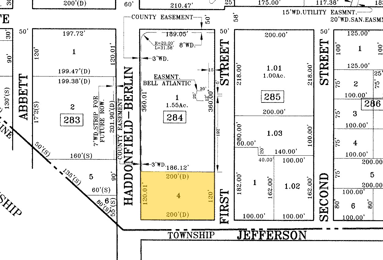 1255 Haddonfield Berlin Rd, Voorhees, NJ 08043 Property Record