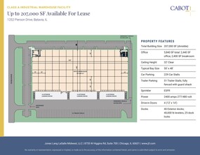 1252 Pierson Dr, Batavia, IL for lease Floor Plan- Image 1 of 1