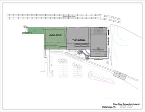 21 Choo Choo Ave, Chattanooga, TN for lease Site Plan- Image 1 of 1