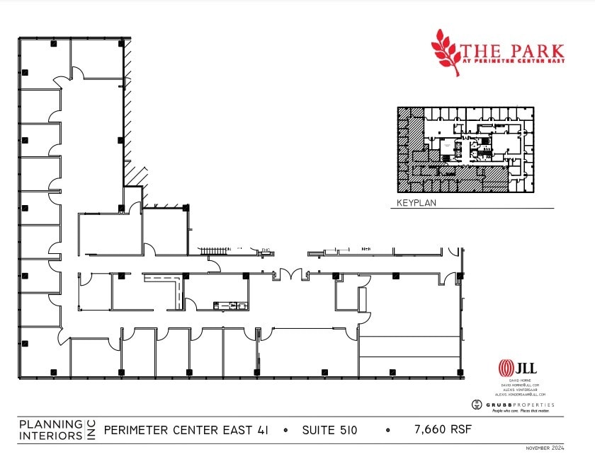 41 Perimeter Ctr E, Atlanta, GA for lease Floor Plan- Image 1 of 1