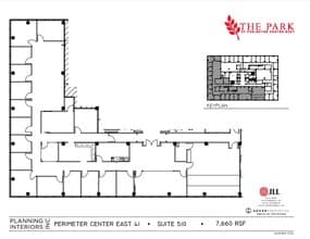 41 Perimeter Ctr E, Atlanta, GA for lease Floor Plan- Image 1 of 1