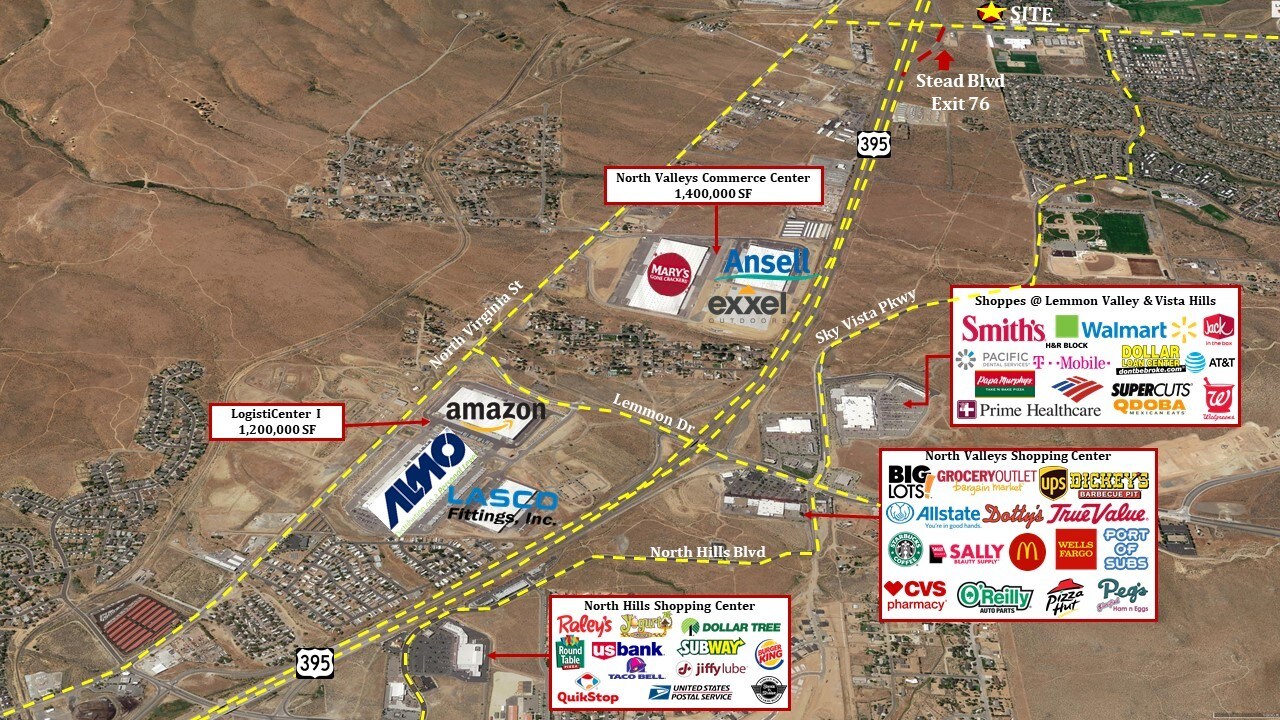 70057015 Stead Blvd, Reno, NV, 89506 Commercial Land For Sale