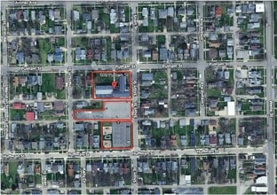 609 Putnam St, Fort Wayne, IN - AERIAL map view