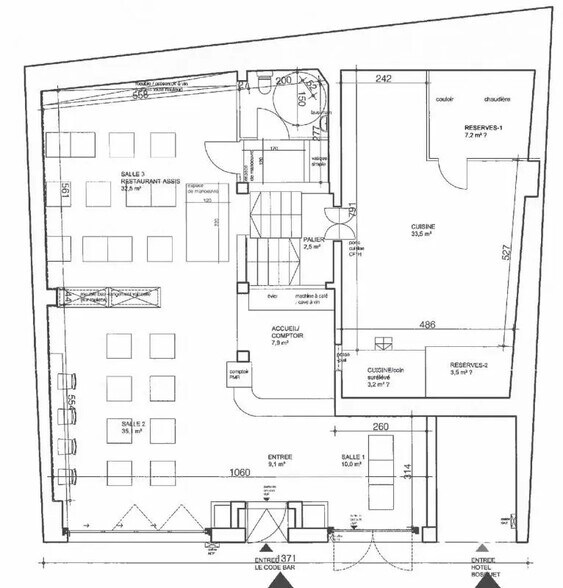 Retail in Pau for lease - Floor Plan - Image 3 of 3
