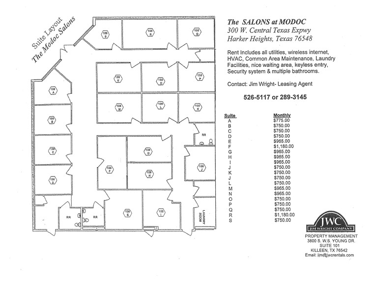 300 W Central Texas Expy, Harker Heights, TX for lease - Floor Plan - Image 2 of 3