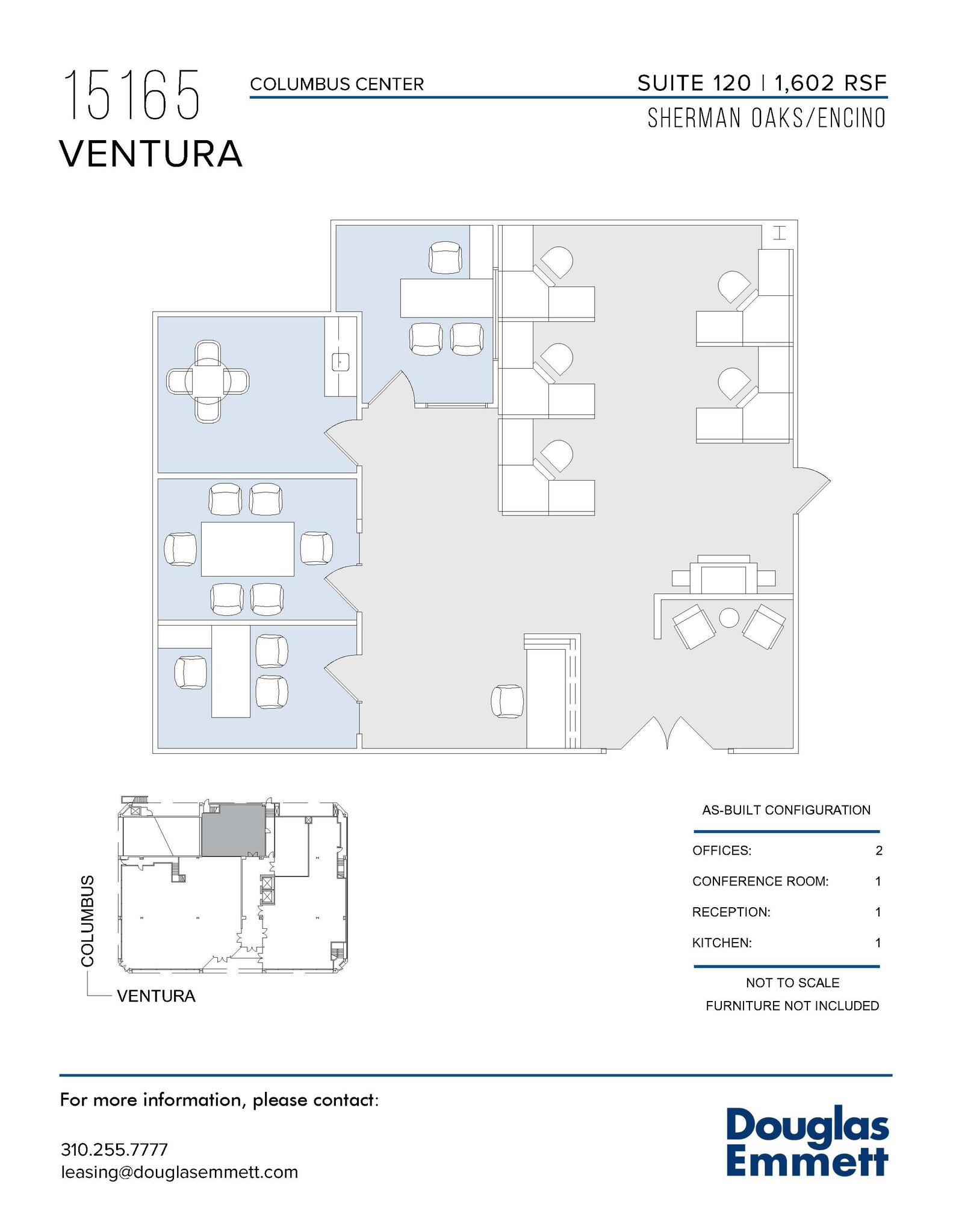 15165 Ventura Blvd, Sherman Oaks, CA for lease Floor Plan- Image 1 of 1