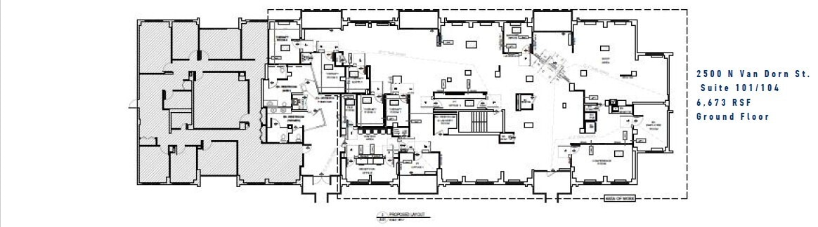 2500 N Van Dorn St, Alexandria, VA 22302 - Unit 101 - - Floor Plan - Image 1 of 1