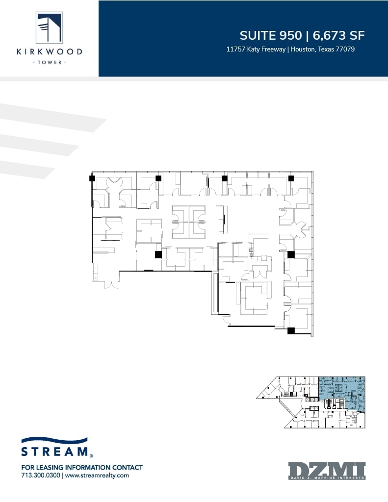 11757 Katy Fwy, Houston, TX for lease Floor Plan- Image 1 of 1