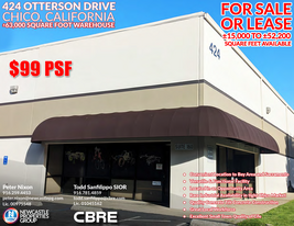 424 Otterson Dr, Chico CA - Warehouse