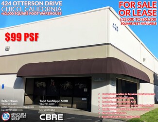 More details for 424 Otterson Dr, Chico, CA - Office, Industrial for Lease