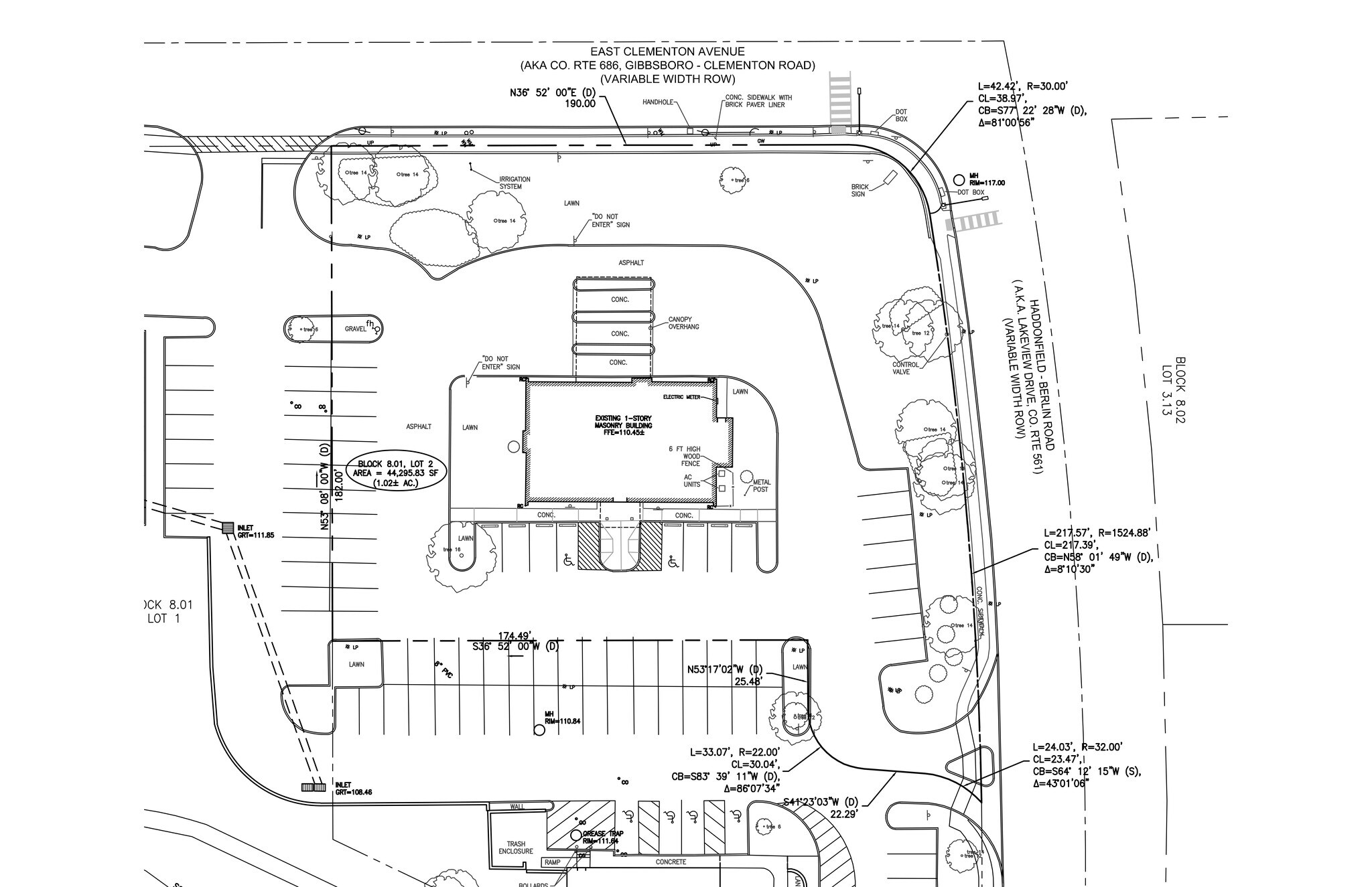 50 E Clementon Rd, Gibbsboro, NJ for lease Site Plan- Image 1 of 1