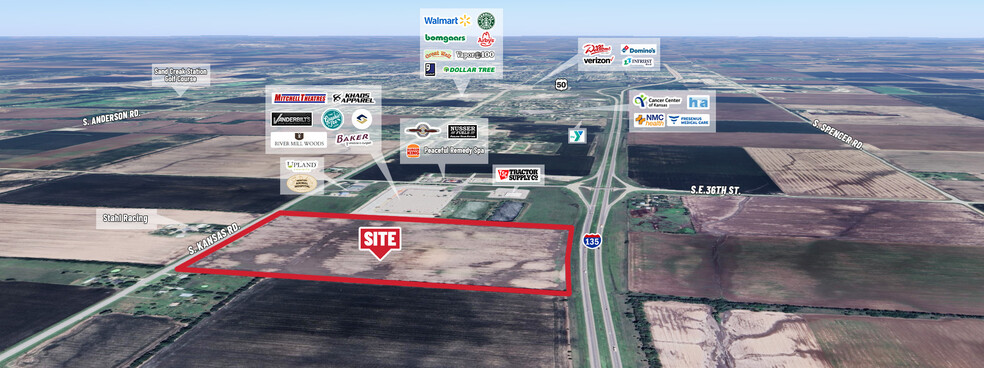 00000 S Kansas Rd, Newton, KS for sale - Primary Photo - Image 1 of 2