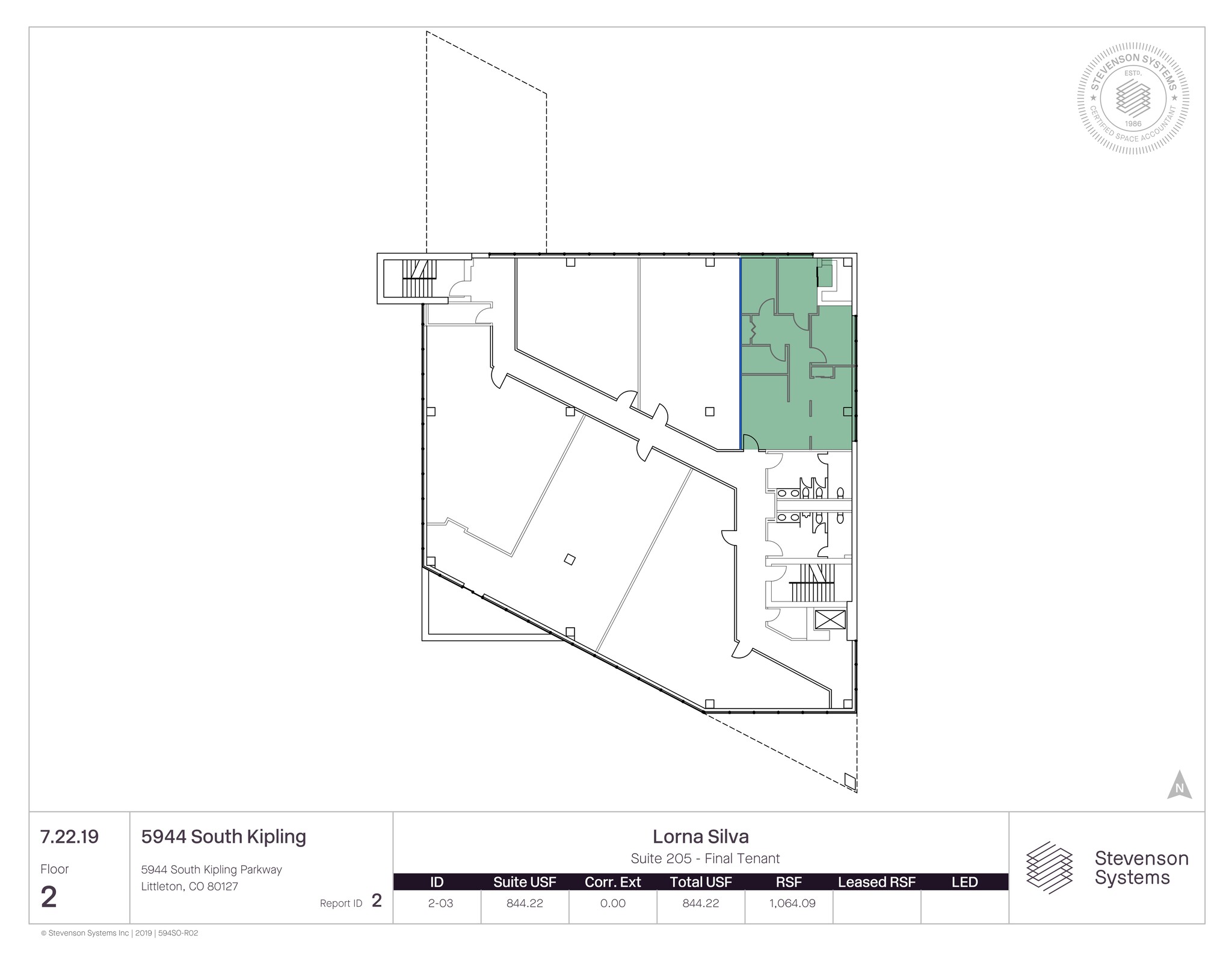 5934 S Kipling St, Littleton, CO for lease Site Plan- Image 1 of 3