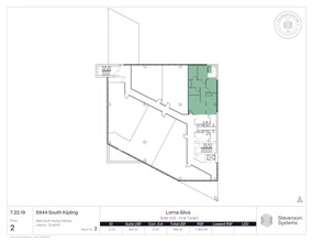 5934 S Kipling St, Littleton, CO for lease Site Plan- Image 1 of 3