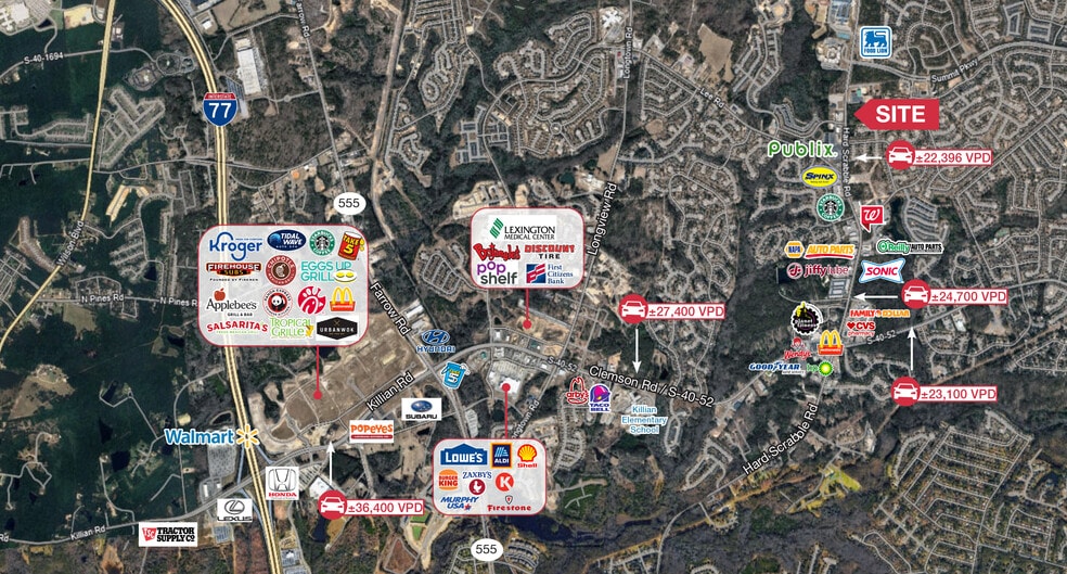 4642 Hard Scrabble Rd, Columbia, SC for sale - Building Photo - Image 2 of 4