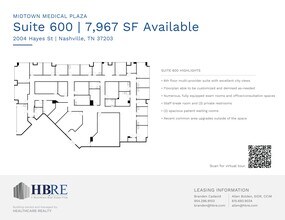 2004 Hayes St, Nashville, TN for lease Site Plan- Image 1 of 1
