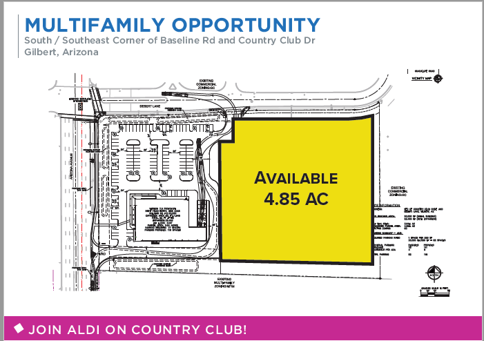 SEC Of Baseline Rd & Country Club Dr, Gilbert, AZ for sale Site Plan- Image 1 of 1