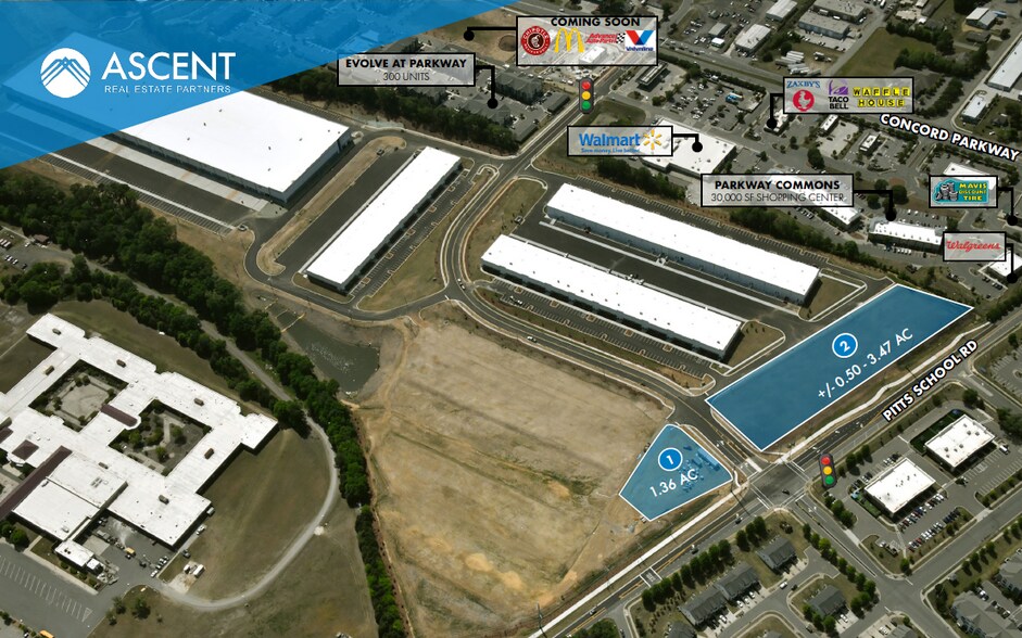 100 Pitts School Rd, Concord, NC for lease - Building Photo - Image 1 of 6