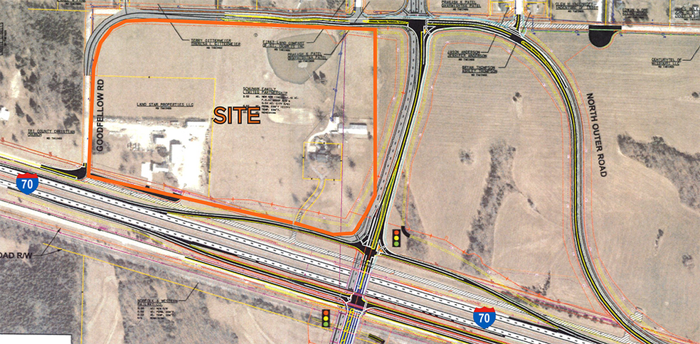 30 Acres North Service Rd, Wentzville, MO for sale - Building Photo - Image 1 of 1