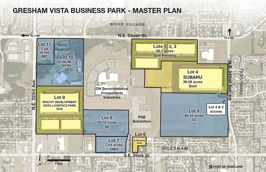 23055 SE Stark St, Gresham, OR for sale - Site Plan - Image 1 of 1