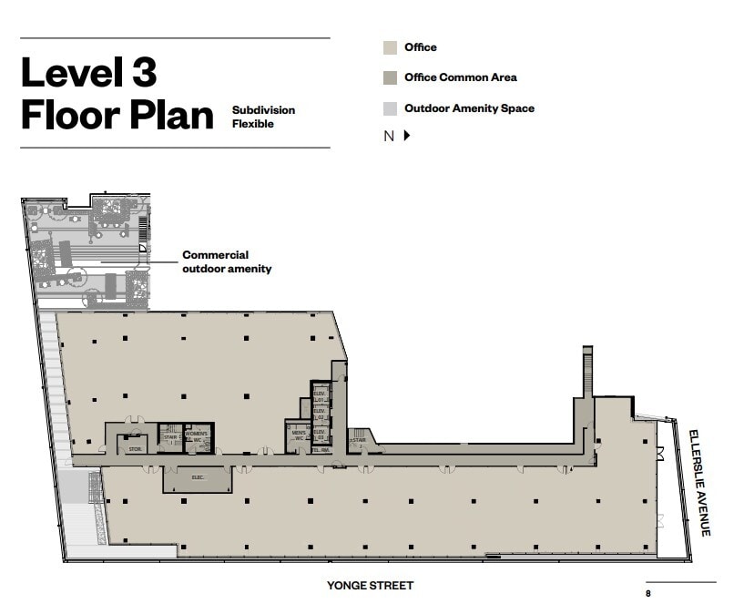 5250 Yonge St, Toronto, ON for lease Floor Plan- Image 1 of 1