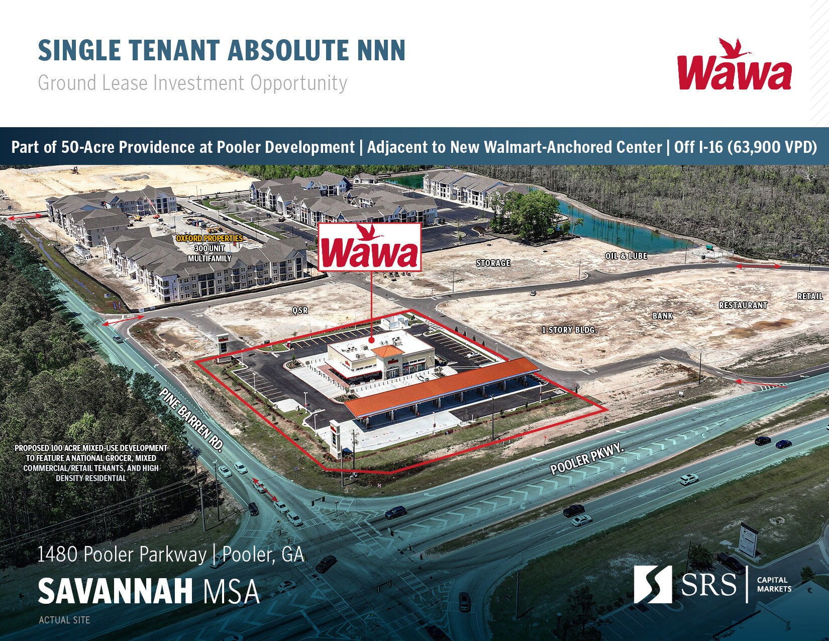 1480 Pooler Pkwy, Pooler, GA for sale Primary Photo- Image 1 of 1