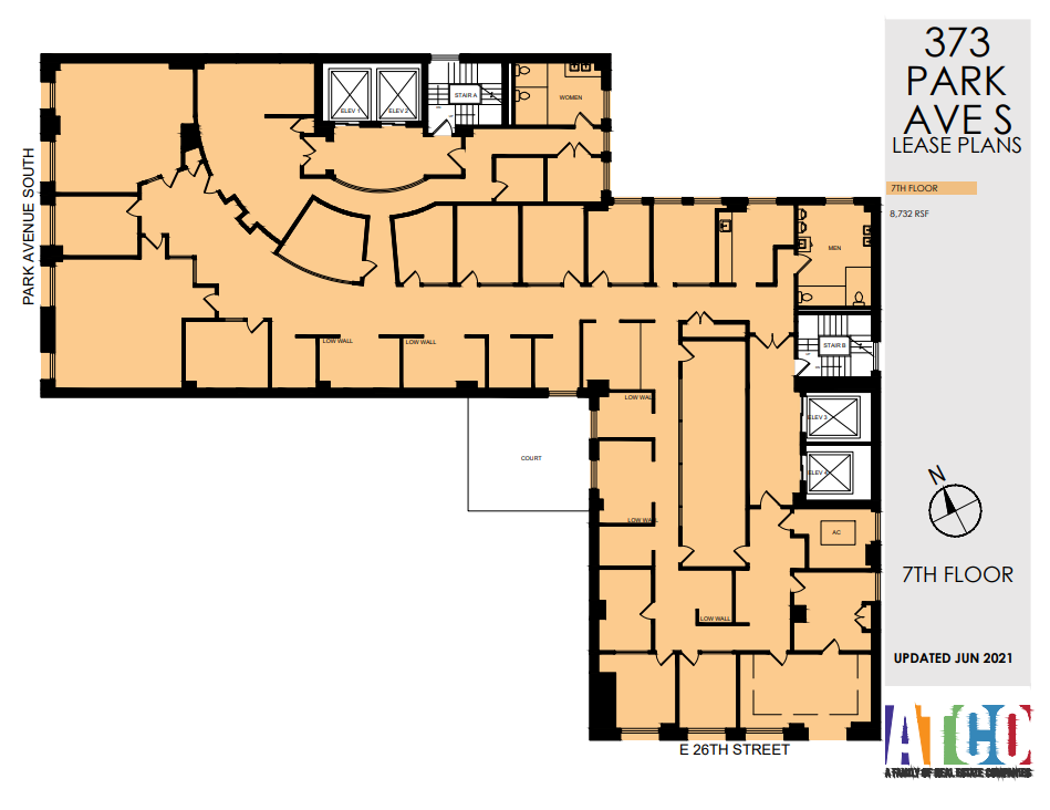 373 Park Ave S, New York, NY for lease Floor Plan- Image 1 of 1