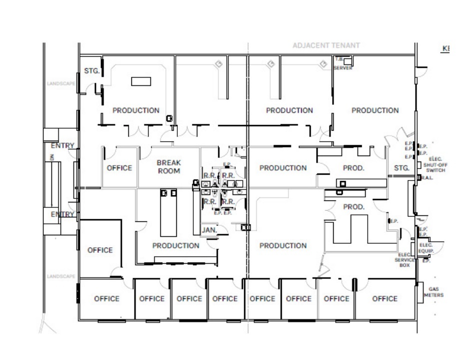 10451-10455 Roselle St, San Diego, CA for lease Floor Plan- Image 1 of 2