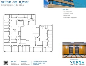 2707 Butterfield Rd, Oak Brook, IL for lease Floor Plan- Image 2 of 2