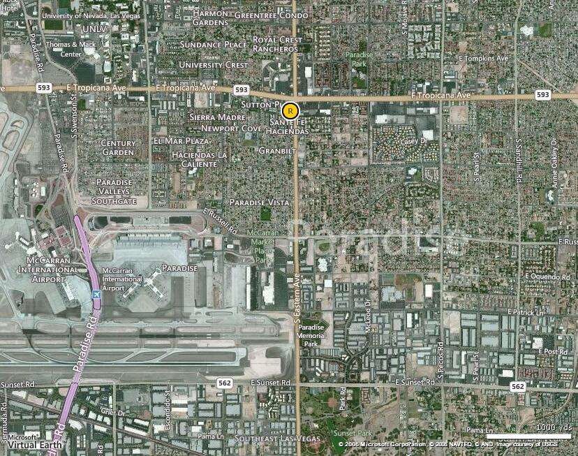 4995 S Eastern Ave, Las Vegas, NV for sale Aerial- Image 1 of 1