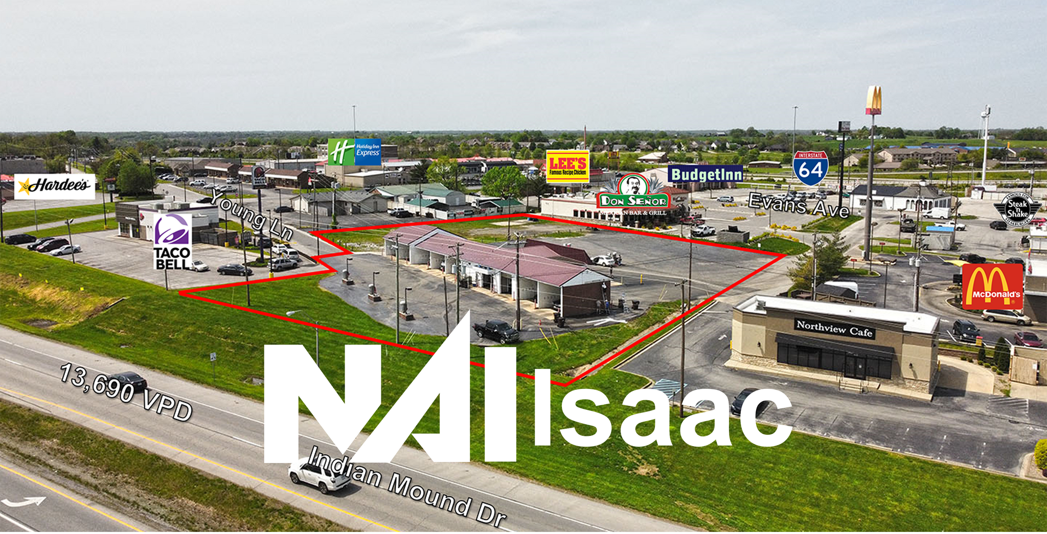 0 Evans Ave, Mount Sterling, KY for lease Aerial- Image 1 of 9