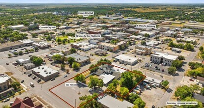 503 Talbot St, Taylor, TX - Aerial map view - Image1