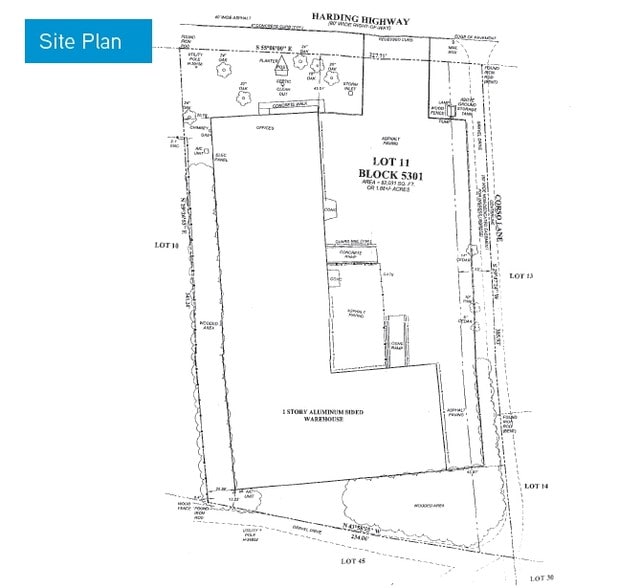 948 Harding Hwy, Buena, NJ for sale - Site Plan - Image 1 of 1