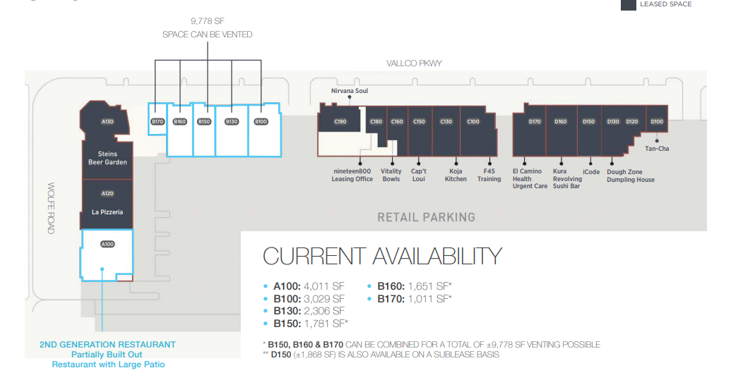 19600-19700 Vallco Pky, Cupertino, CA for lease Floor Plan- Image 1 of 1