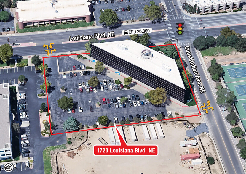 1720 Louisiana Blvd NE, Albuquerque, NM for lease - Building Photo - Image 2 of 9