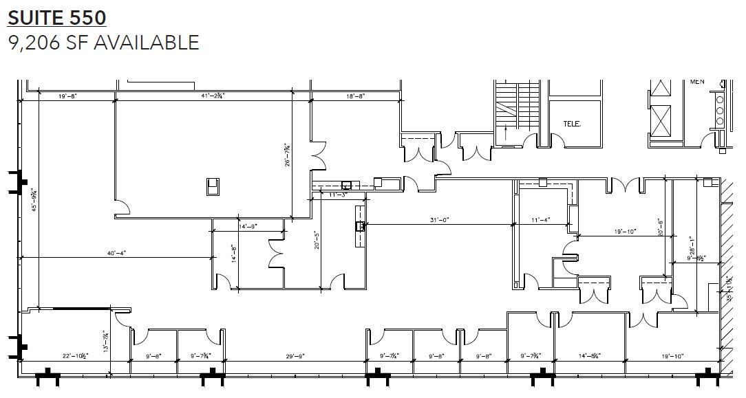 1111 E Touhy Ave, Des Plaines, IL for lease Floor Plan- Image 1 of 1