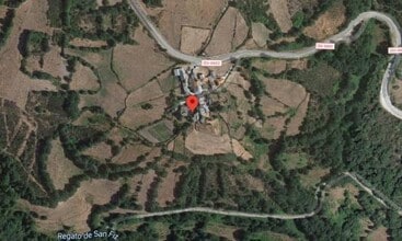 Chandrexa de Queixa, ORE - Aerial map view